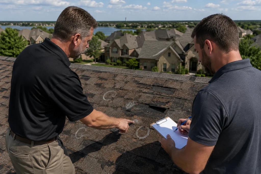 Hail Damage Roof Insurance Claim 6